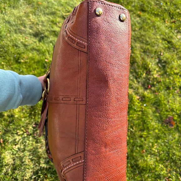 Vintage Coach Hamptons Satchel, Limited Edition in Whiskey Brown Style 9290 - Picture 4 of 17